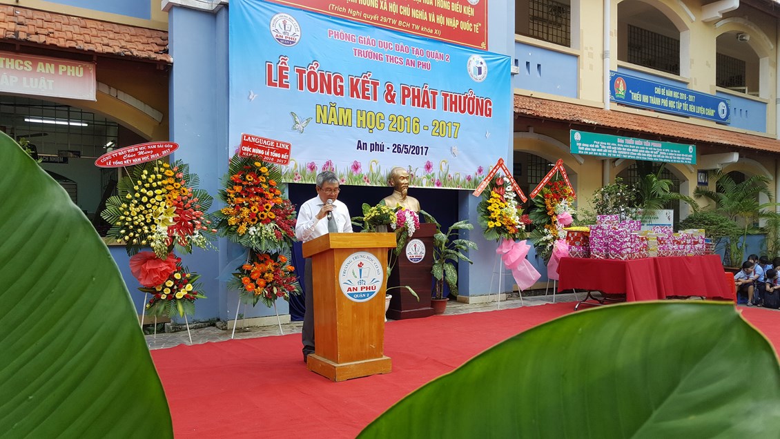 Các trường quận 2 tổ chức tổng kết năm học 2016-2017